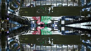 Slit Scan Shinagawa  TouchDesigner [upl. by Kcirddec]