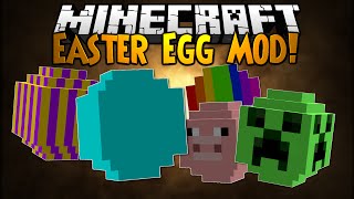 Minecraft Mod Showcase EASTER EGG MOD  Lucky Eggs [upl. by Anialem448]