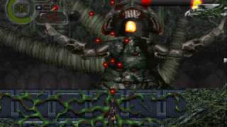 PsOne C The Contra Adventure Level 9 Boss 2  Game Ending [upl. by Enidan]