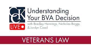 Understanding Your BVA Decision Denials Remands and Grants from the Board of Veterans Appeals [upl. by Eissak]