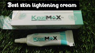 kozimax skin lightening cream review in Tamil skinwhitening [upl. by Ahselef147]