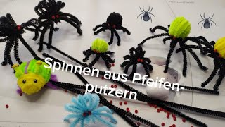 Spinnen 🕷aus🕷Pfeifenreinigern🕷trefft🕷Agathe 🕷und 🕷ihre 🕷Schwestern [upl. by Yttocs]