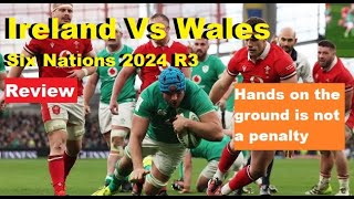 Review Ireland VS Wales Six Nations 2024 Reactions Analysis Team Ratings amp Recap [upl. by Enytsuj907]