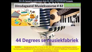 Dinsdagaand Musiek Vasvrae  82 [upl. by Yank]