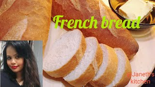 Easy French bread for beginnersJaneths kitchen [upl. by Assirim273]