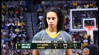 2012 NCAA Womens Basketball Championship Final Notre Dame vs Baylor [upl. by Nallij]