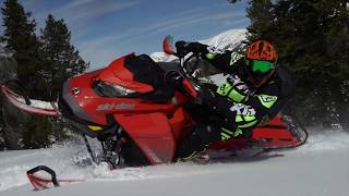 SLEDHEAD 247  Skidoo Backcountry XRS 850 [upl. by Trebmer389]