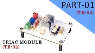 TRIAC Dimmer Module for AC Power Control using Arduino  AC Bulb Test Part01 [upl. by Anidal]