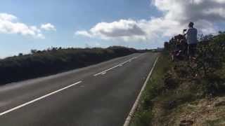 Kawasaki H2R Isle of man TT SCREAMING [upl. by Annairba]