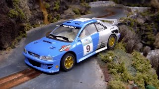 WRC OzRally Proxy 2015 Bat Florio Round 9 132 Slot cars Scalextric [upl. by Boggers]