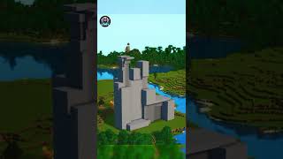 Minecraft Ruined Arch minecraft minecraftbuilding minecraftshorts unitedstates unitedkingdom [upl. by Imarej]