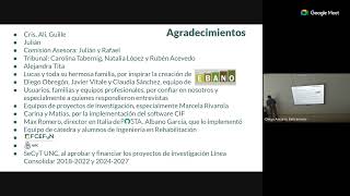 Defensa de Tesis Doctoral  Mgter Diego Beltramone [upl. by Yarled]