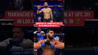 Makhachev vs Tsarukyan set to headline UFC311 in LA 🔥 [upl. by Lyj618]