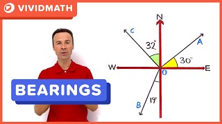 Maths Help Finding Bearings  VividMathcom [upl. by Helen]