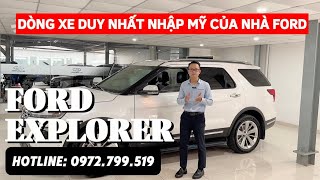 Dòng Xe Nhập Mỹ Chính Hãng Duy Nhất Của Nhà FORD FORD EXPLORER 23L ECOBOOST Ông Vua Bức Tốc SUV [upl. by Alig317]