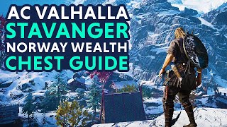 How To Get Inside Stavanger House  Assassins Creed Valhalla Treasure Chest AC Valhalla Treasure [upl. by Nnateragram385]