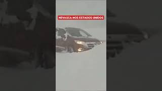 Nevasca nos Estados Unidos forçanatural furacão chuva fy fyp granizo hurricane snow nevasca [upl. by Kennedy]