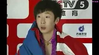 2012 CHN NWG Men SP  JIN Boyang [upl. by Enyalahs485]