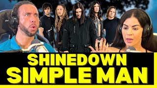 INCREDIBLE VERSION OF LYNYRDquotS SKYNYRDS SONG First Time Hearing Shinedown  Simple Man Reaction [upl. by Emalia344]