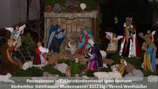 03 Christkindlesmesse Credo KC Steinhausen Muttensweiler 2022 [upl. by Sachsse]