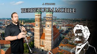 J Strauss  Perpetuum Mobile Arranged by Béla kovàcs [upl. by Porett]