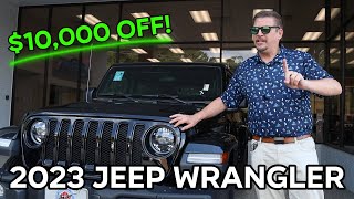 10000 OFF  2023 Jeep Wrangler  WalkAround [upl. by Nylesor]