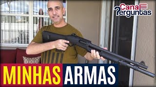 Minha pequena coleção de armas de fogo nos EUA [upl. by Annaiek]