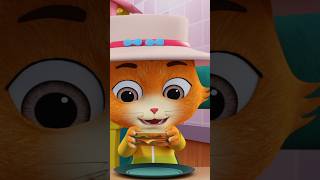 Meow Meow Billi Karti Hindi Nursery Rhymes shorts animalsong balgeet entertainment [upl. by Kruger]