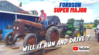 WILL IT RUN   Fordson Super Major [upl. by Haas776]