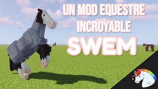 DES CHEVAUX INCROYABLES DANS MINECRAFT 😍  SWEM [upl. by Ettenig]