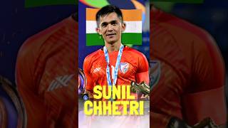 Indias Biggest Football Legend 🇮🇳 sunilchhetri [upl. by Dianna]