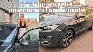 unser neues Auto kommt 🚙😍  Seat Tarraco FR  julaavo [upl. by Odelet]