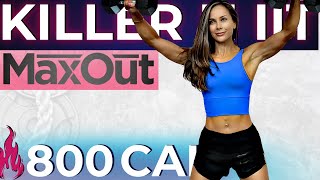 60MIN INTENSE FAT KILLER HIIT WORKOUT total body weight loss  belly fat  7Day MAXOUT Challenge [upl. by Oiludbo273]