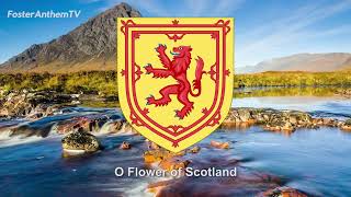 National Anthem of Scotland  Flower of Scotland [upl. by Ybab]