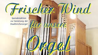 Orgelsanierung in der Stadtkirche Wiesloch [upl. by Hnim]