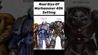 Size comparison of 40k Setting 2 war warhammer warhammer40k 40k henrycavill warhammercommunity [upl. by Timofei]