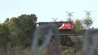 CN freight at Islington amp Steeles [upl. by Nett]