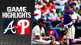 Braves vs Phillies Game Highlights 33124  MLB Highlights [upl. by Zetra]