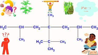 4tertbutyl246trimethylheptane OR 234trimethyl411dimethylethylheptane [upl. by Nellac]