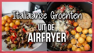 Gezonde Groentenmix uit de Airfryer Italiaans met Parmezaanse Kaas [upl. by Marga]