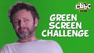 Michael Sheen takes on The Green Screen Challenge in Cinemaniacs  CBBC [upl. by Anirol851]