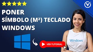 Cómo Poner el Símbolo de METROS CUADRADOS m² en mi Teclado  ⌨️​ Para Cualquier Programa ​⌨️ [upl. by Ihcelek]