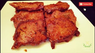 Cotlet de Porc cu Coniac  Reteta  Pork Chops with Brandy  Recipe [upl. by Eceela]