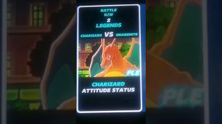 BATTLE BETWEEN 2 LEGENDS  CHARIZARD VS DRAGONITE  😎CHARIZARD ATTITUDE SHORTS SHORTSFEED [upl. by Marj458]