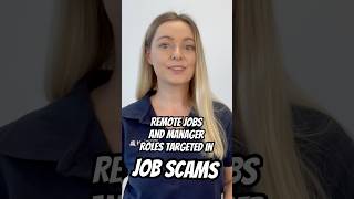 Remote Positions  Manager Roles Highly Targeted in Job Scams [upl. by Avert]