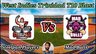 Steelpan Players vs Mad Bulls  Match 18  Trinidad T10 Blast [upl. by Sida]