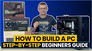 How to Build a PC  Step by Step Beginners Guide [upl. by Qifahs]