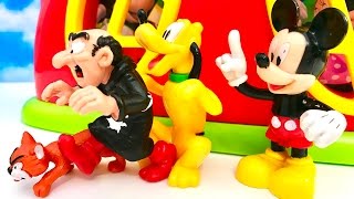 MYSZKA MIKI po Polsku  GARGAMEL SMERFY wkrada sie do domku Myszki Miki  Mickey Mouse [upl. by Steffin723]