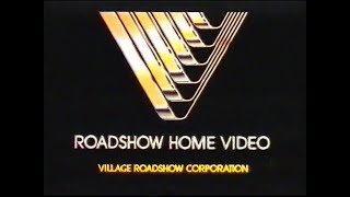 Roadshow Home Video VHS logo 1986 [upl. by Meikah]