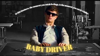 BABY DRIVER  MONEY TREES  4K EDIT [upl. by Yarahs]